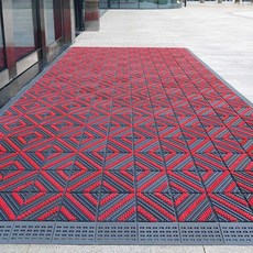 사무실 발판 실내 학교 학원 복도 미끄럼방지 깔개, 10. 빈지회색배경60x120cm