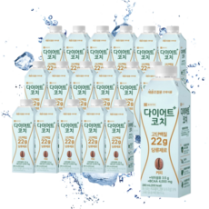다이어트코치 종근당건강 커피 단백질음료 280ml 18팩