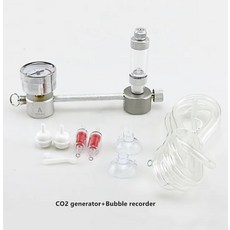 비바리움키트 수족관 CO 발생기 시스템 키트 압력 공기 조정 수초 물고기 Co 밸브 디퓨저, 1개