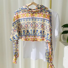 에스닉후드판초