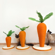  멍냥이랑 고양이수직스크래쳐 당근스크래쳐 특대형, 단품 