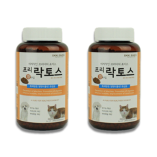 강아지유산균 프리락토스 분말타입, 230g, 2개 - 강아지유산균추천