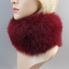 천연모피넥워머
