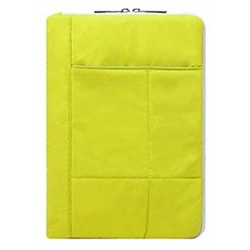 노트북 파우치 Ultra Plush 9 inch to 11.25 inch Pillow Quilted Sleeve Cover for Samsung Galaxy Book 10.6 Tab A Tab S4 Microsoft Surface Go Surface 10.6, Color = Lemon Lime