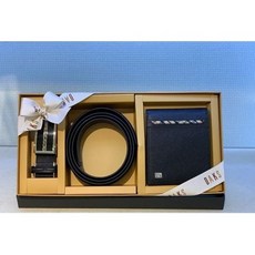 [선물포장] 닥스남성지갑벨트세트 DBWA2F905BK/DBBE2F990BK