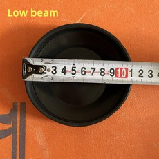 자동차 용 플라스틱 후면 밀폐 1 방수 헤드램프 커버 개 호환 하이 폭스바겐 헤드라이트 빔 골프 로우 등 6 VW, 2pcs Turn signal