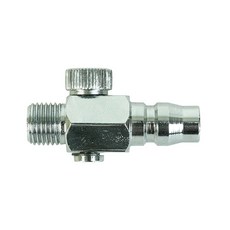 블루텍 1/4인치 에어조절기 MP-2 압력조절형 (pm20 카플러 일체형) 콤프레샤 부속, 1개