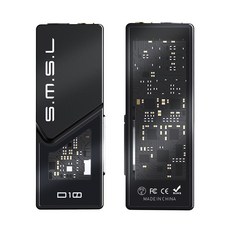 SMSL D10 휴대용 USB 헤드폰 앰프 DSD256 32bit/384kHz 3.5mm/4.4mm 헤드폰 출력, Black - 토핑d10