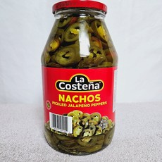 라코스테냐 할라페뇨 페퍼 슬라이스, 1.8kg, 2개