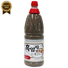 미담채 흑임자 땅콩 드레싱소스 1.9kg / 샐러드 고소한 달콤한 소스 양념 업소용