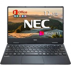 【정비 완료품】 Nidira NEC 노트북 VersaPro V 시리즈12.5형MS Office HB 2019Win 117세대 CPU4GB 메모리128GB SSD카메라 내장Nid