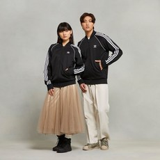 아디다스 슈퍼스타 트랙탑 클래식 츄리닝 검정 블랙 빅사이즈