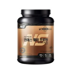 NS 웨이 프로틴 초코맛 용기형 1kg 헬스보충제 단백질보충제 유청단백질가루 단백질쉐이크 프로틴