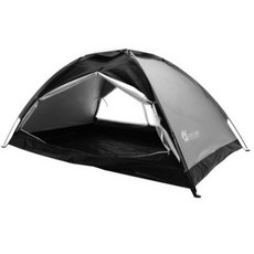 조아캠프 돔형 텐트, 블랙, 1-2인용