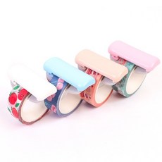 GODSHOP 마스킹 테이프 커터기 6color [디스펜서 컷팅기 커팅기], 상세설명 참조, 색상랜덤발송