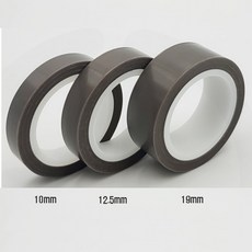 테프론 필름 테이프 M2-8H 폭10mm 고내열 PTFE FILM TAPE 0.08mm 두께, 1개