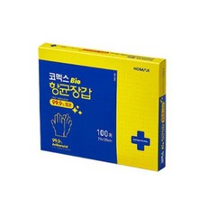 코멕스위생 [2개묶음] 100매 일회용 주방 비닐장갑 위생장갑 요리 코멕스 ZWBCD13A, 1개