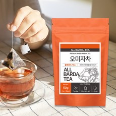 [자사생산티백] 올바르다 티 오미자차 오미자열매 국내산 100% 오미자티백 50티백, 2개, 1g, 50개입