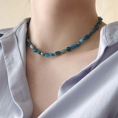 원석비즈목걸이