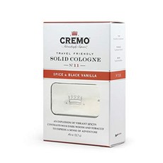 Cremo Solid Cologne That Fits In Your Pocket So You Can Apply Discreetly - Silver Water & Birch.45 Ounce Tin (SC1504), Style = Spice & Black Vanilla, 본문참고, 본문참고