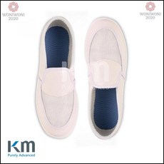 안전화 발등 망사형 PU 크린룸 대전 방진화 방진작업화, 1개