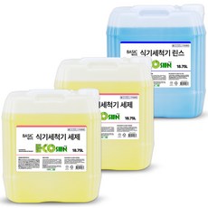 에코지엥 베이직세척기세제2+베이직세척기린스1 세트