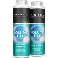John Frieda Luxurious Volume Shampoo Conditioner 존 프리다 럭셔리 풍성한 볼륨 헤어 샴푸 컨디셔너 500mL, 1개