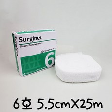 써지네트 망붕대 (Surginet) 6호 5.5cmx25m 탄력붕대, 1