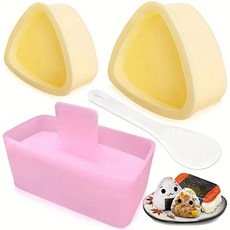 스시 몰드 직사각형 도구 밥 공 주방, 1개, 1.Yellow