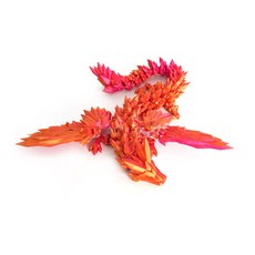 애완돌 성도의 회전식 데스크탑 모든 원석 애완 동물 크리스탈 감압 장식품 수공예 날 3D, 2 Red 20cm