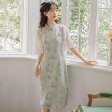 철릭원피스패턴도안