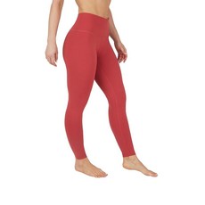 90 Degree By Reflex 하이 웨이스트 파워 플렉스 복부 컨트롤 레깅스 다크 네이비, Medium, Terra Rouge