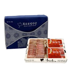  흑산도 홍어 선물세트 500g 1kg (고급 선물포장) 국산 삭힌홍어, 중간숙성, 1개 