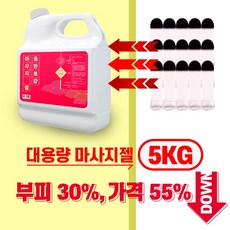 음란보감 대용량 오리지널 마사지 젤 5kg 킹 가성비로 즐기는 미끌미끌 수용성 러브 커플젤, 1개