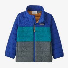 (파타고니아 100%정품) patagonia 베이비 다운 스웨터 키즈 아동 패딩 Passage Blue