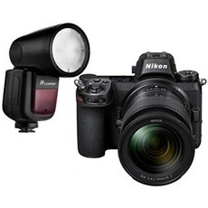 Nikon Z7 FX-Format Mirrorless Camera with NIKKOR Z 24-70mm f4 S Lens - with Flashpoint Zoom Li-on X, One Color_One Size, 상세 설명 참조0, 상세 설명 참조0