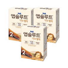 리뉴얼 앱솔루트 명작 2FL 분유 스틱 2단계(6~12개월) 14g 20포 3곽, 3개