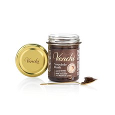 Venchi - 다크 초콜릿 및 피에몬트 헤이즐넛 스프레드 199.9g(7.7온스) - 글루텐 프리 - 비건, 200g, 1개