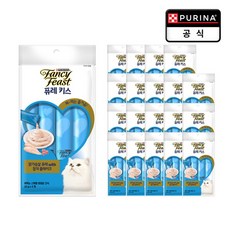 [퓨리나] 팬시피스트 퓨레키스 닭가슴살 퓨레 참치 플레이크 10g x 4개입 x 20개, 상세 설명 참조