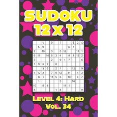 Sudoku Irregular 12X12 - Dif?Cil - Volume 18 - 276 Jogos