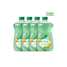 은나노스텝 다용도 세정제 1100ml 시즌3 녹색기술인증, 은나노스텝 다용도 세정제 1100ml x 4 시즌3 녹, 4개, 1L
