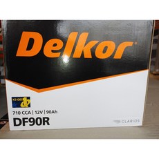 델코 DF90R 자동차 배터리 밧데리 최신 새제품 정품 스타렉스 쏘렌토 스포티지R, 공구O+동일용량반납