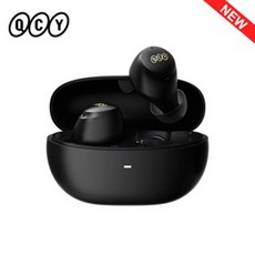  QCY HT07 ArcBuds ANC 노이즈캔슬링 블루투스 이어폰 스포츠 무선 이어폰 수납 파우치 포함 T13ANC 업그레이드버전, 블랙+수납 파우치 