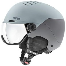 UVEX 스키 스노우 보드 바이저 헬멧 다이얼 사이즈 조정 안경 사용 가능 원티드
