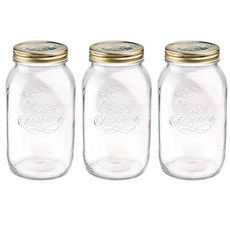 보르미올리 콰트로 스타지오니 자 유리저장병, 1500ml, 3개입