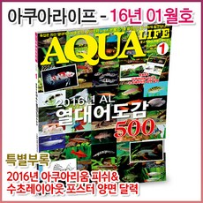 아쿠아라이프 2016년 01월호 신년호 (부록 미포함)