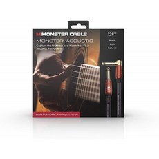 MONSTER CABLE M ACST2-12A 12ft S-L 실드 케이블, 단일상품, 단일상품