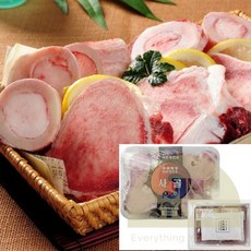 지니셀 설날 한우 선물 대관령한우 사골 스킨 2.5KG 대관령한우추천, 1개