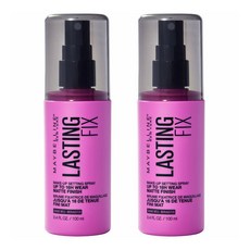 메이블린 Maybelline Lasting Fix 메이크업 픽서 매트피니시 Makeup Setting Spray Fixer 3.4oz(100ml) 2팩