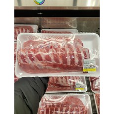 아이스박스 발송 코스트코고기 1등급 국내산 돈육 냉장 등갈비 G당 단가변경, 1개, 1500g